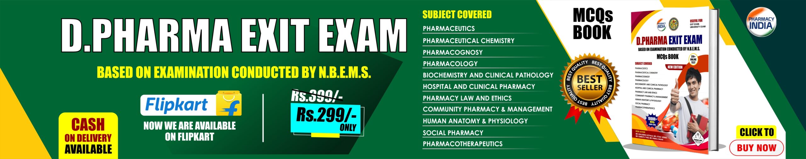 D Pharma Exit Exam Best Book